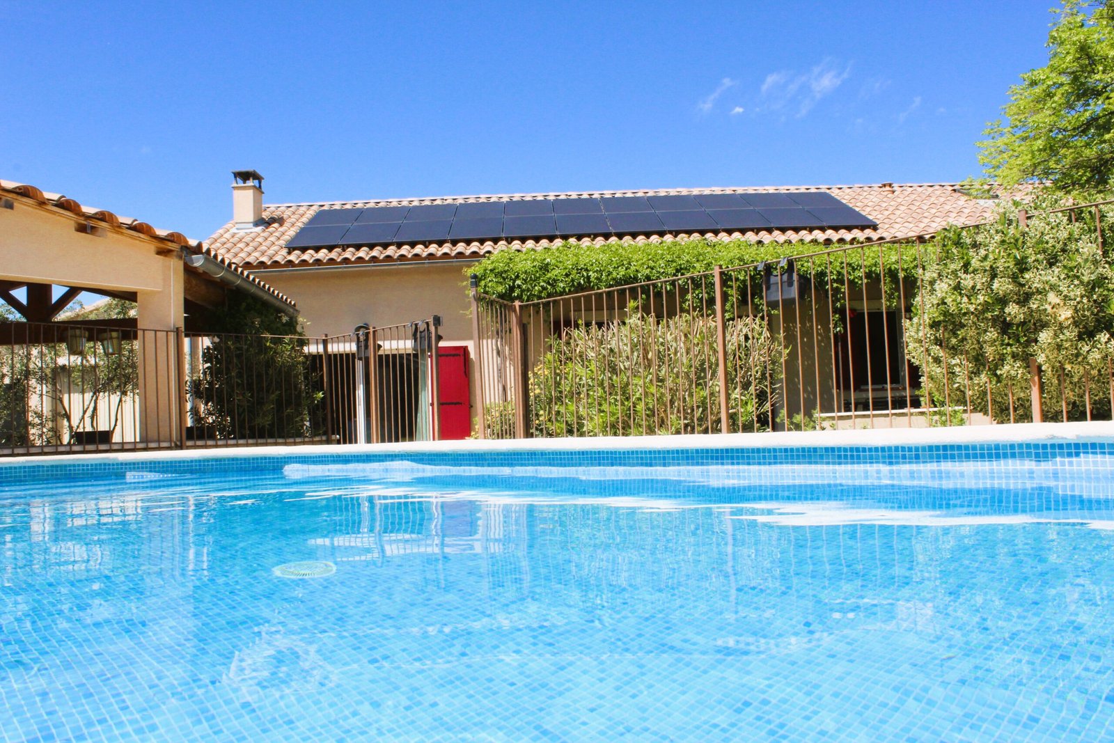 maison avec piscine